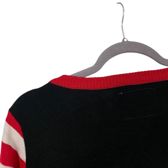 Tipsy Elves LED Light Up Get Lit Ugly Holiday Christmas Tree Knit Sweater - Picture 7 of 9